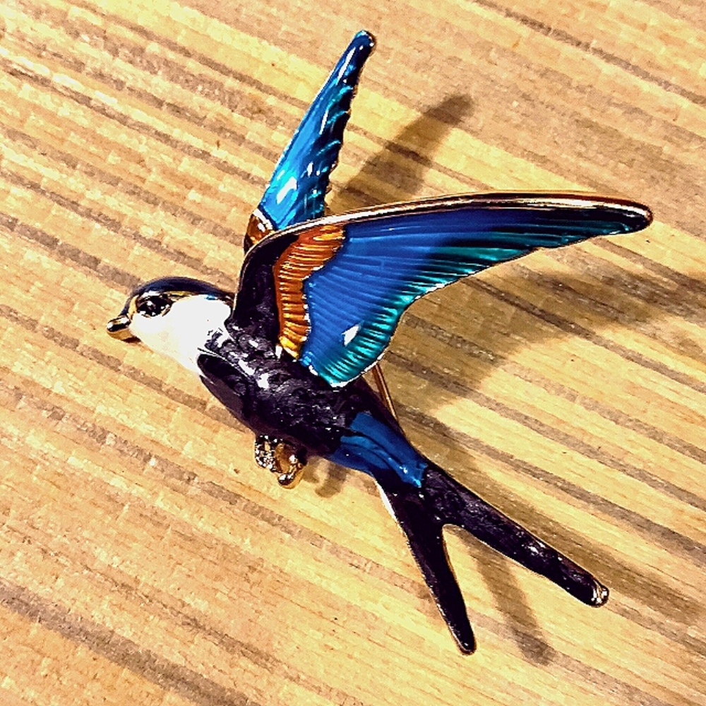 Bird Brooch